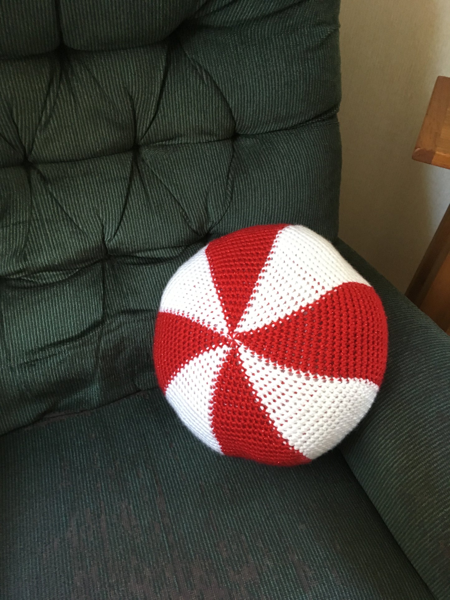 Winter | Peppermint Pillow