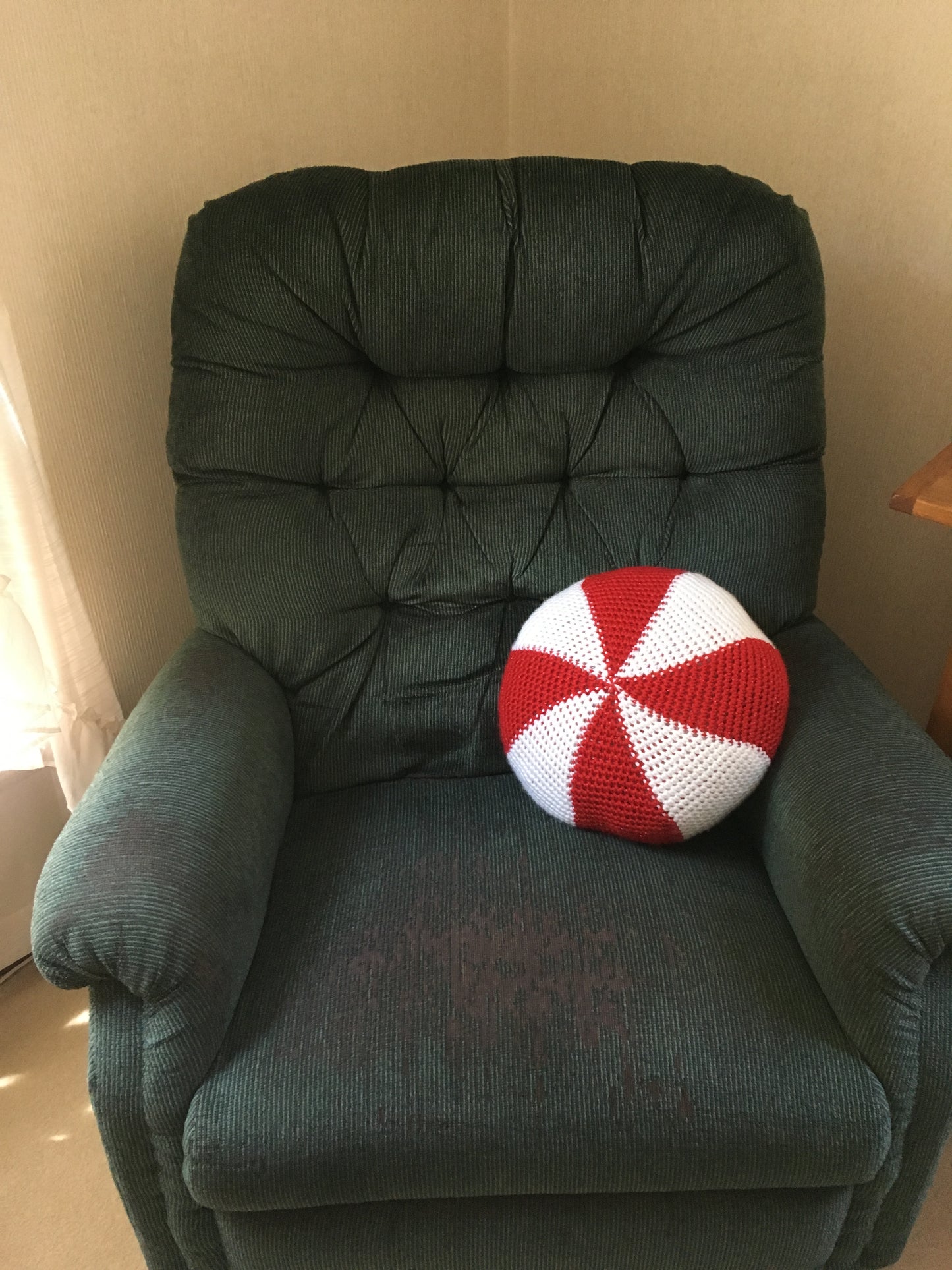 Winter | Peppermint Pillow